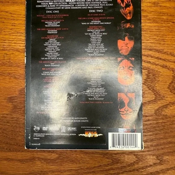 Kissology: KISS Collection Vol. 1 1974-1977 DVD classic rock - Picture 2 of 5
